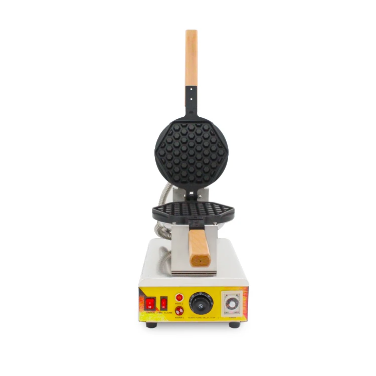 

Commercial Non-Stick Electric Honeycomb Shape Waffle Maker Iron Machine