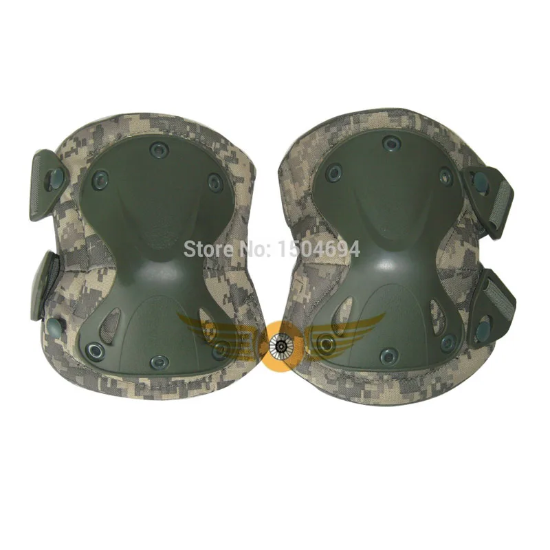 Новый Пейнтбол Военная Униформа Тактический SWAT Защитные Налокотники pads_camo зеленый