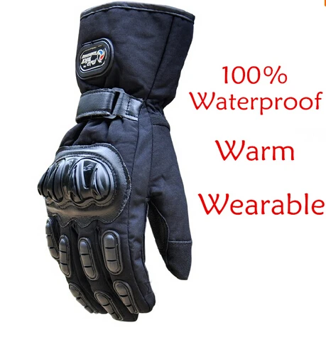 Бесплатная доставка Moto rcycle Перчатки водонепроницаемый Moto Guantes Moto S Moto cicleta Moto rbike ciclismo100 % водонепроницаемый ветрозащитный M, L, XL XXL
