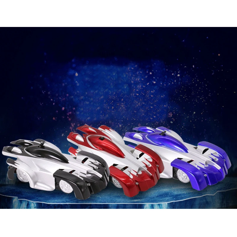 Remote Control Car Wall Climber Anti Gravity RC Car Ceiling Racing Child Radio Control Electric