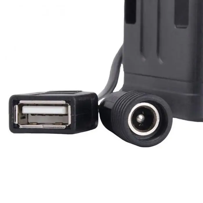 Top Bike Bicycle Battery Case Waterproof USB 8.4V Battery Box Fit for 4 x 18650 Batteries BHD2 7
