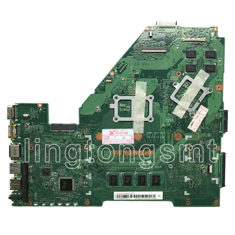 X550CC اللوحة 1007u/2117u REV2.0 ل ASUS X550CC X550CL اللوحة المحمول X550CC اللوحة X550CC اللوحة اختبار 100% موافق