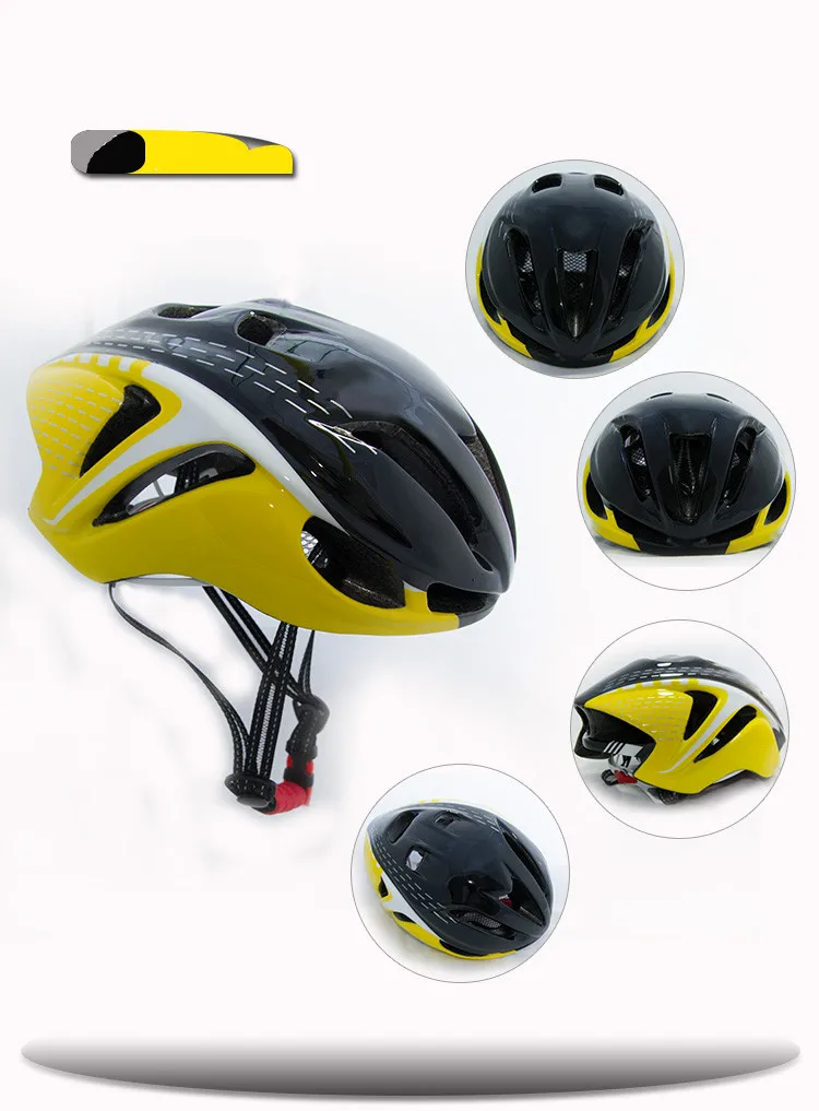Новейший аэродинамический велосипедный шлем, велосипедный шлем, ультралегкий цельный велосипедный шлем, дорожный горный шлем