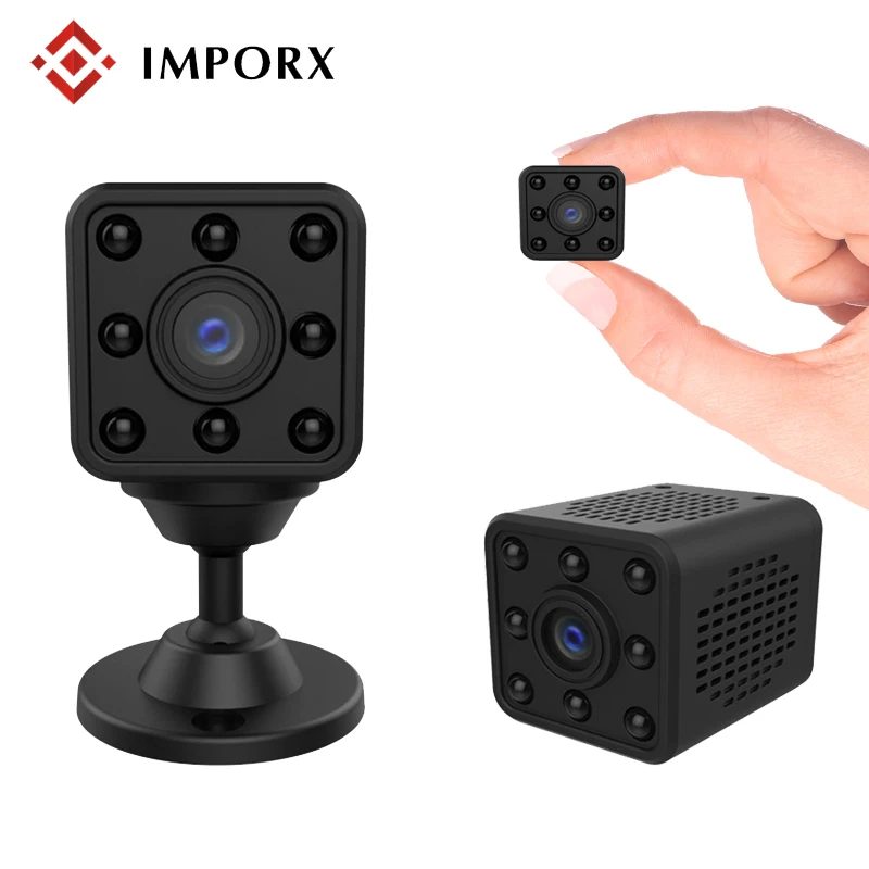 IMPORX мини-камера в мини-камкордер 1080P HD Спорт DV инфракрасные лучи для определения