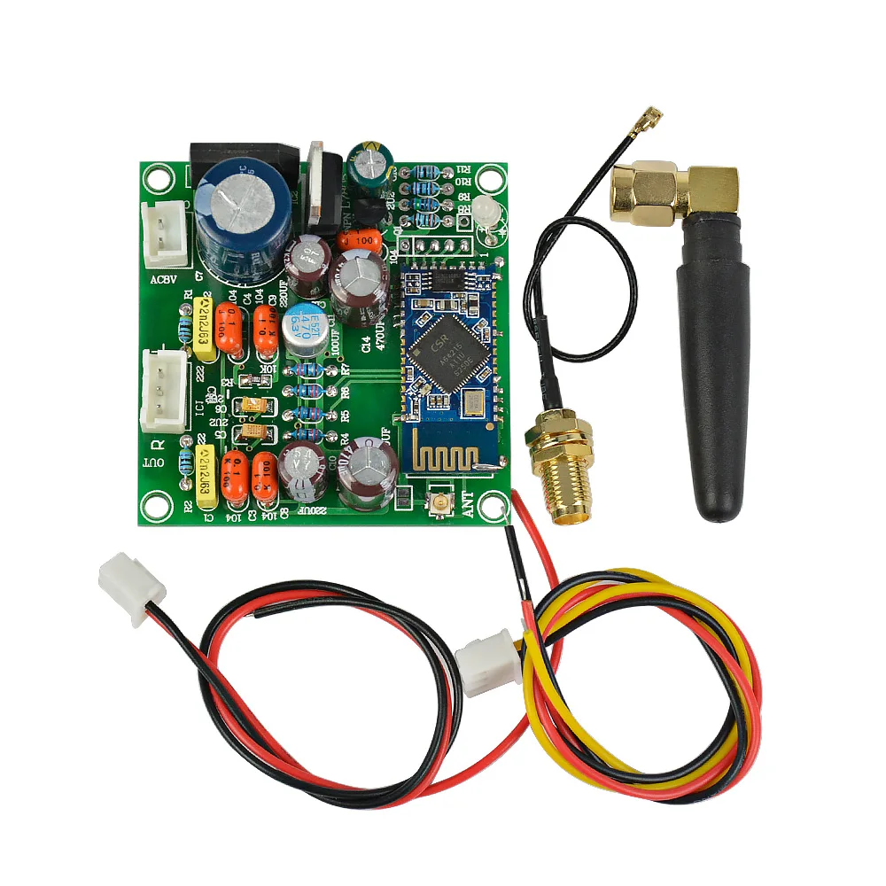 AIYIMA высококлассный CSR A64215 APTX Bluetooth приемник аудио Плата портативный PCM5102A декодер