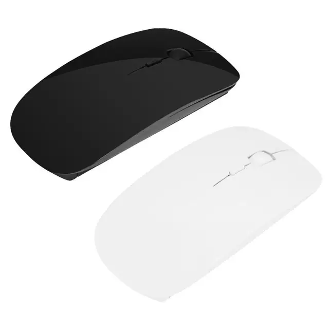 Special Price 1Pcs Ultra Thin USB Optical 2.4G Wireless Mouse 4 Keys 1600DPI Gaming Mice for Computer PC Laptop Desktop High Quality Mouse New