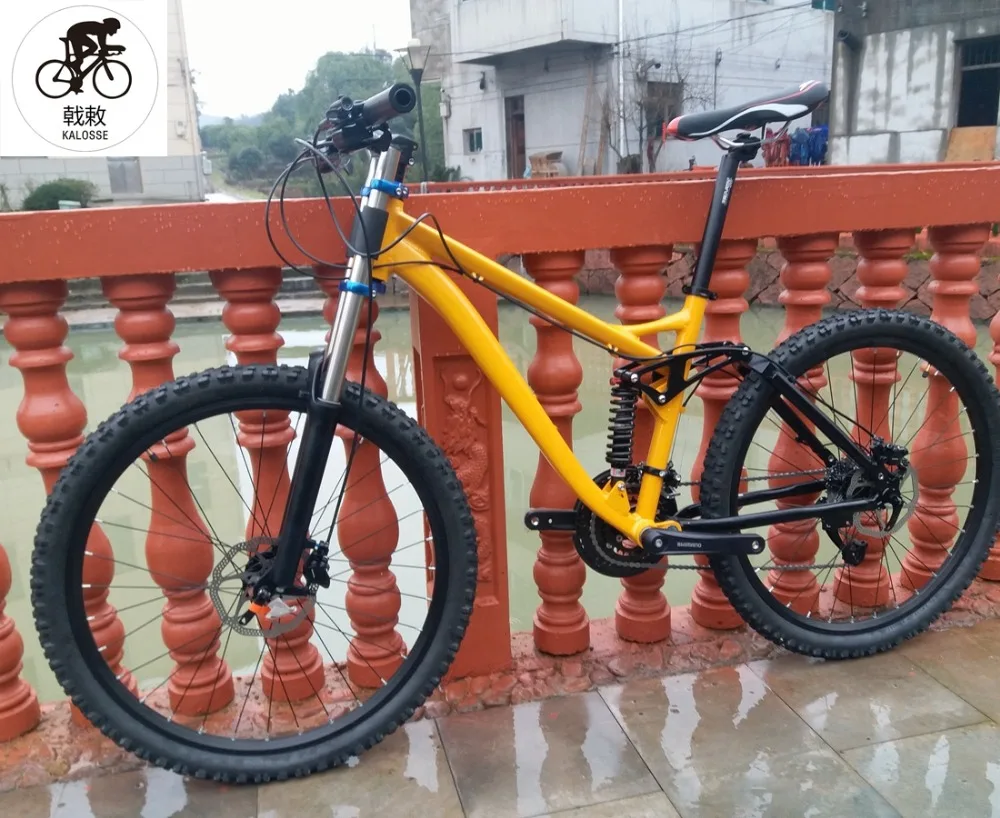 Excellent Kalosse Soft-tail frame 26*17inch mountain bicycle Hydraulic brakes new cycling bicicleta mountain bike 24 speed 0 Excellent Kalosse Soft-tail frame 26*17inch mountain bicycle Hydraulic brakes new cycling bicicleta mountain bike 24 speed 0