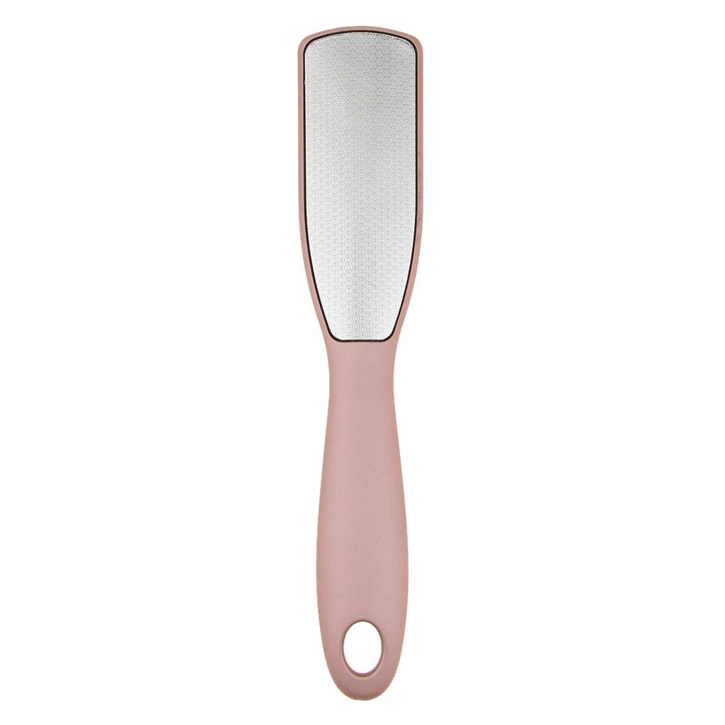

Foot File Foot Rasp Stainless Steel Cracked Skin Callus Remover Pedicure Tool,Pink Foot Callus Remover Foot Rasp