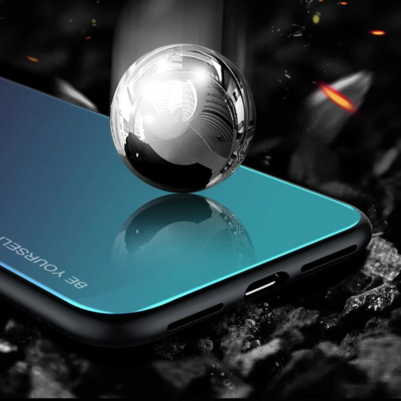 Стеклянный чехол для Samsung Galaxy S10 Lite S10e S9 S8 Plus телефона A5 A7 2017 A6 A9 2018 A8 чехлы со