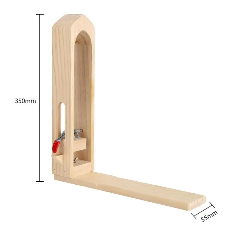 Деревянные инструменты для самостоятельного шитья с кожаным зажимом, шнуровка, брошюрование ремесел с дизайном крючков