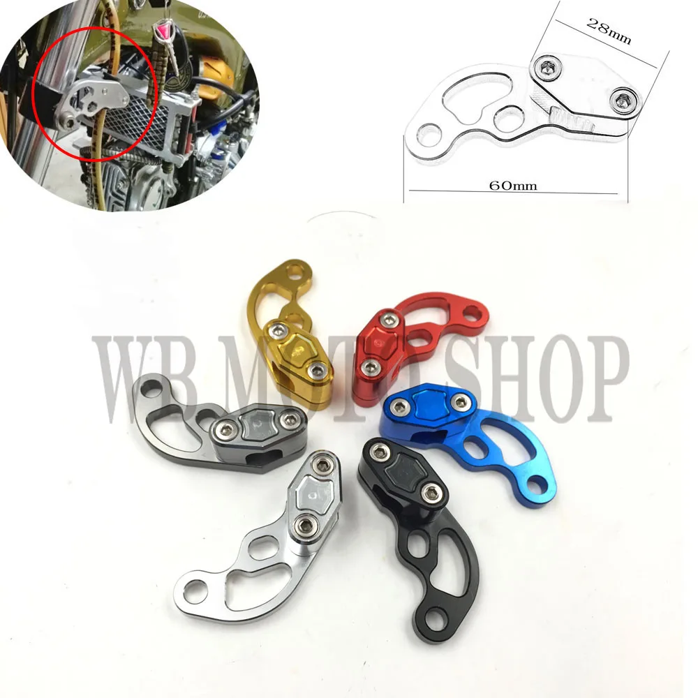 

Hot Sale Motorcycle Accessories For YAMAHA T-MAX 530 TMAX 500 MT-01 MT-07 MT-09/MT-09 Tracer R1 R6 R125 Brake Line Clamp Gray