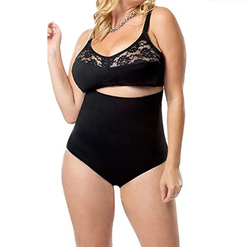 New Women Summer Autumn Fashion Control Panties Shape-wear Ultra-Thin High-Waist Body Hip Lift Up Casual Daily Bodysuit  #4R07 (7)