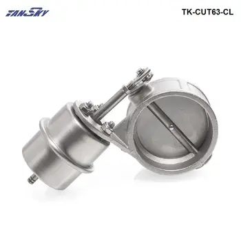 

Vacuum Activated Exhaust Cutout / Dump 63MM Close Style Pressure: about 1 BAR For Ford Mustang GT 4.6L V8 TK-CUT63-CL