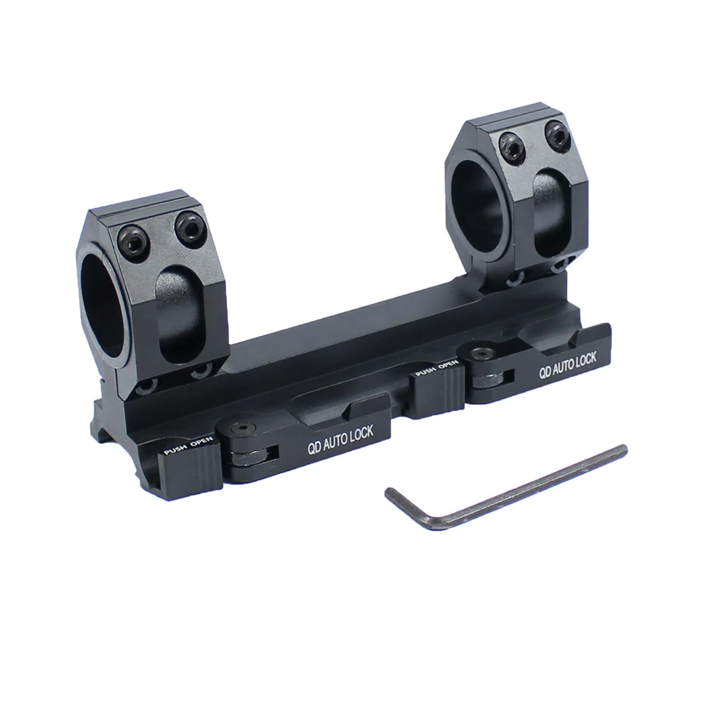 Montagem de Liberação Hunting Rifle Scope Mount - 30mm 20mm Ferroviário Picatinny Cantilever Weaver Riflescope Rápida 25.4mm 2 Hunting Rifle Scope Mount 25.4mm 30mm 20mm