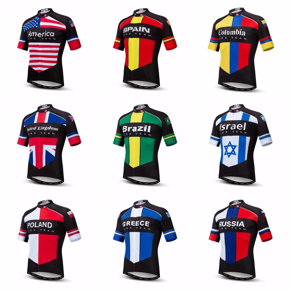 Ameri 2019 Cycling Jersey Men Mountain Bike Jersey Mtb Bicycle Shirts