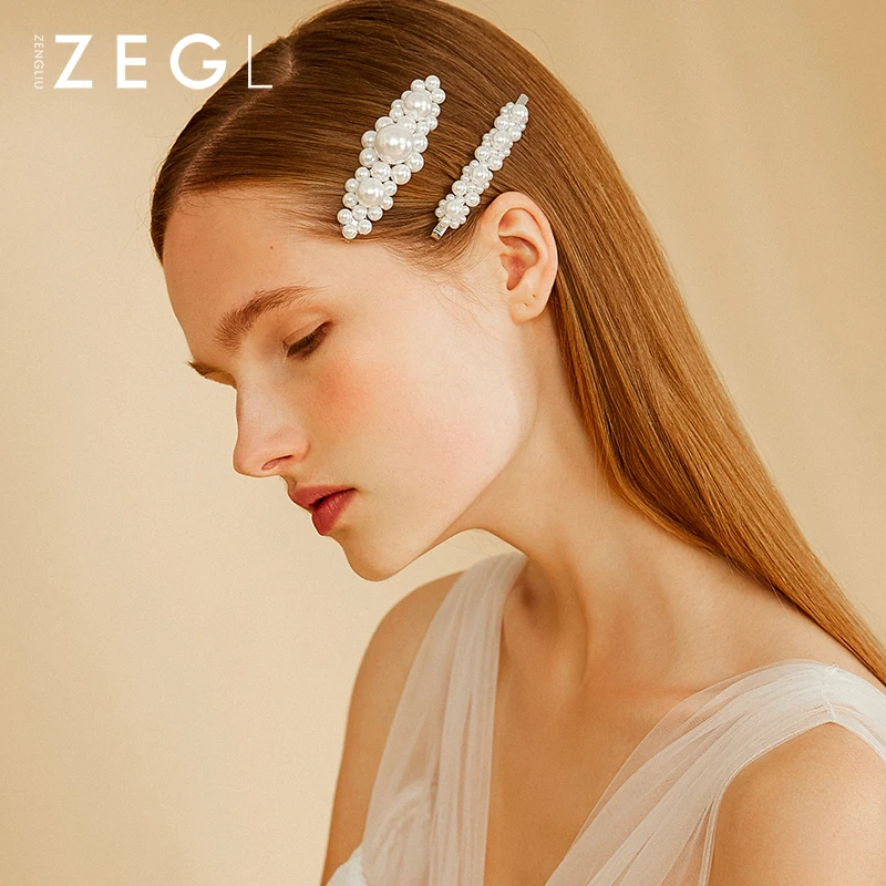 ZEGL1PC2 шт модные имитация жемчужные заколки для волос женская заколка для хвоста аксессуары для волос для взрослых тиара-in Украшения для волос from Ювелирные украшения on Aliexpresscom  Alibaba Group
