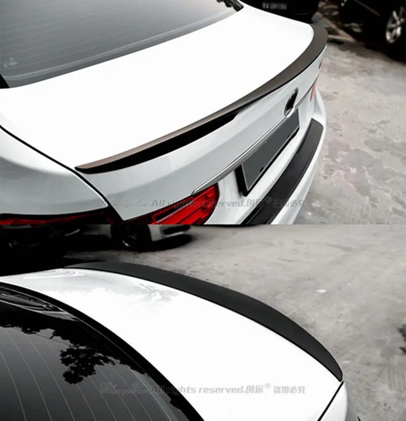 

MONTFORD ABS Plastic Unpainted Rear Trunk Boot Wing Spoiler For BMW F30 F35 3 Series M3 320i 323i 325i 328i 2013 2014 2015 2016