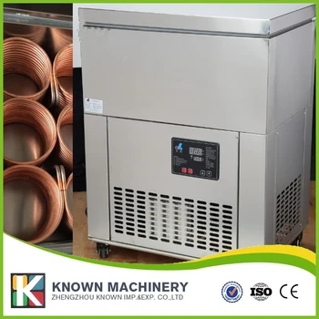 

1500W Export EU commercial cube flake ice maker making machine Air-cooling with 25kg frozen liquid dosage by sea