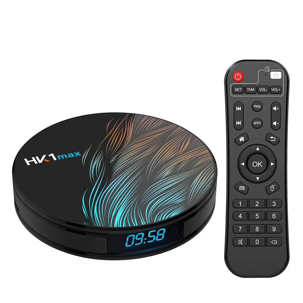 Новейший RK3328 4 ГБ/64 Гб HK1 Max Android 9 0 Smart TV Box 1080p Wifi телеприставка медиаплеер |