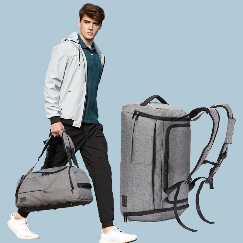 

Men Sneaker duffles Black Bag Multifunction Tote Bags For Shoes Storage Travel Duffle Anti-Theft Backpack