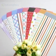 10 шт геометрические узоры бумажный конверт детский канцелярский подарочный бумажный конверт сумка