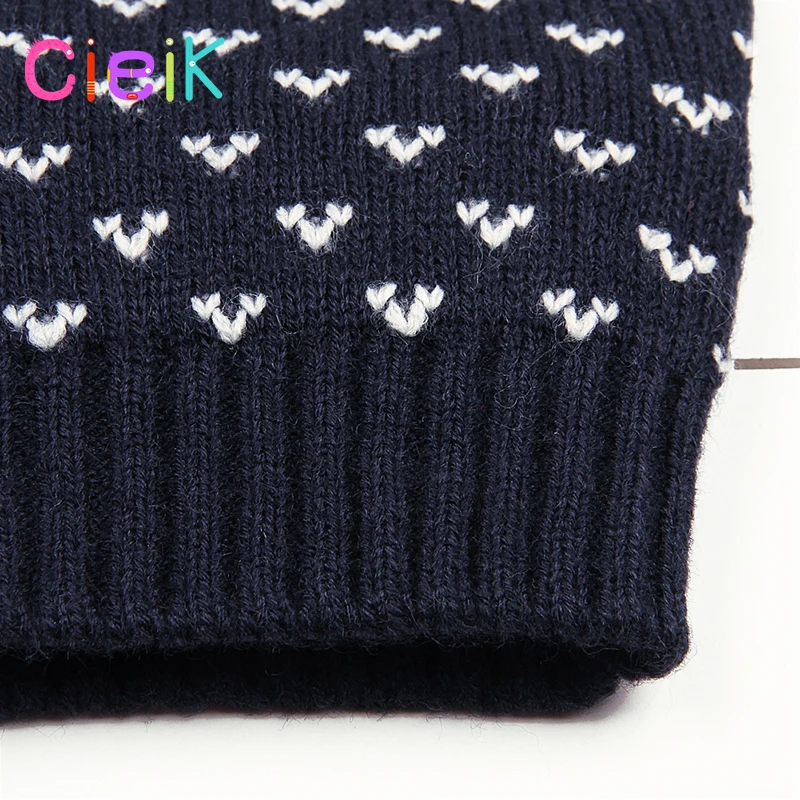 CieiK Baby Girl Outwear Knitted Children Hooded Sweater Christmas Winter Boy Clothes Newborn Jacket Casaco Infantil Kids Coat (12)
