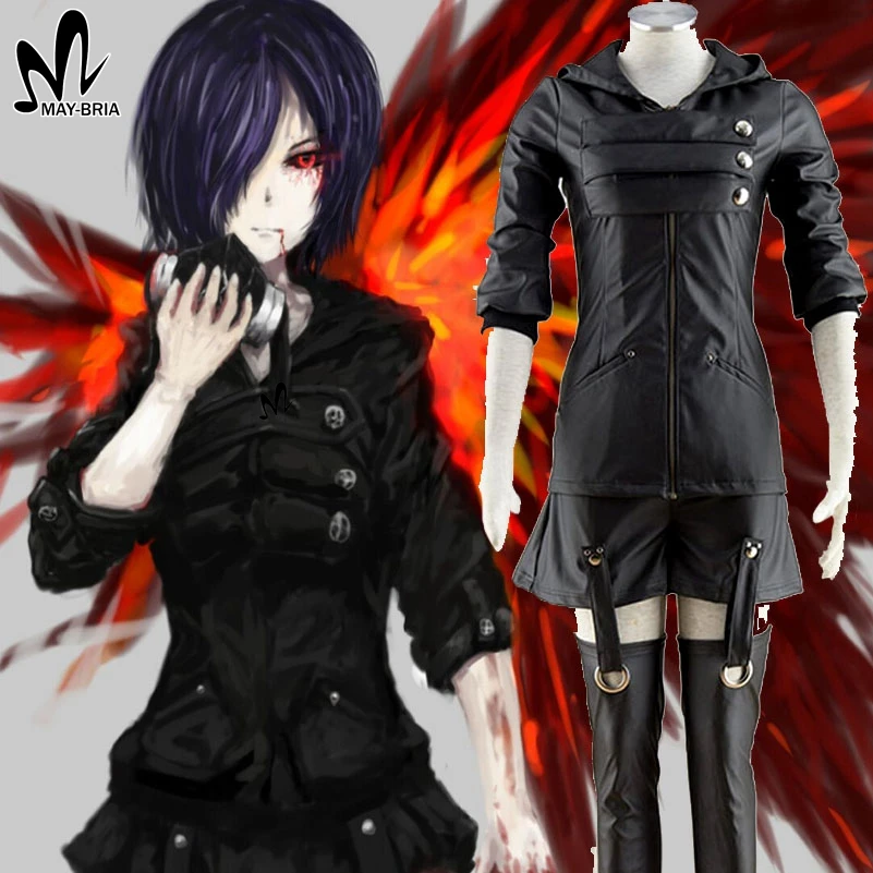 Tokyo Ghoul Touka Kirishima Cosplay Wig Blue Exorcist Rin Okumura