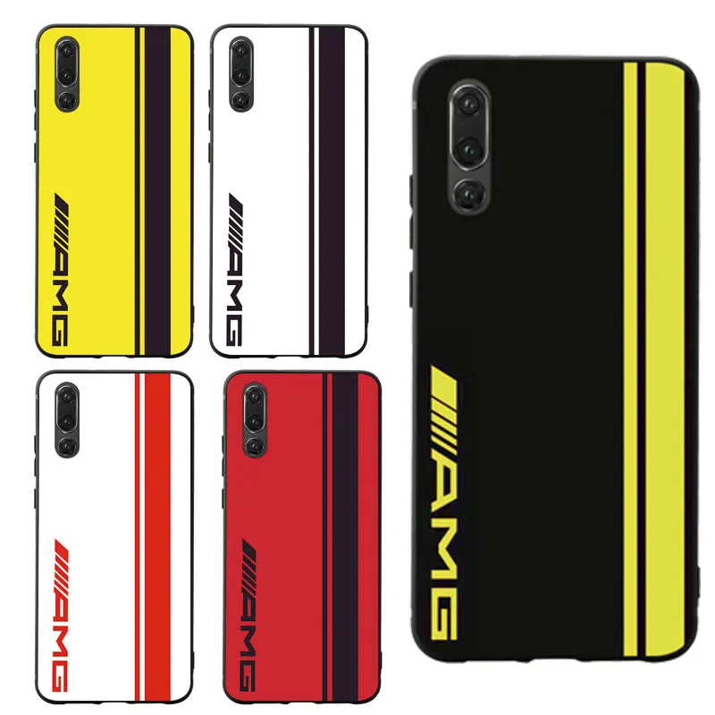 

MA AMG Logo Style Phone Case Cover For Huawei P8 P9 lite 2017 P10 P20 Lite Honor 6X 7X 8X 9 Mate 10 VIEW 20 lite pro Case