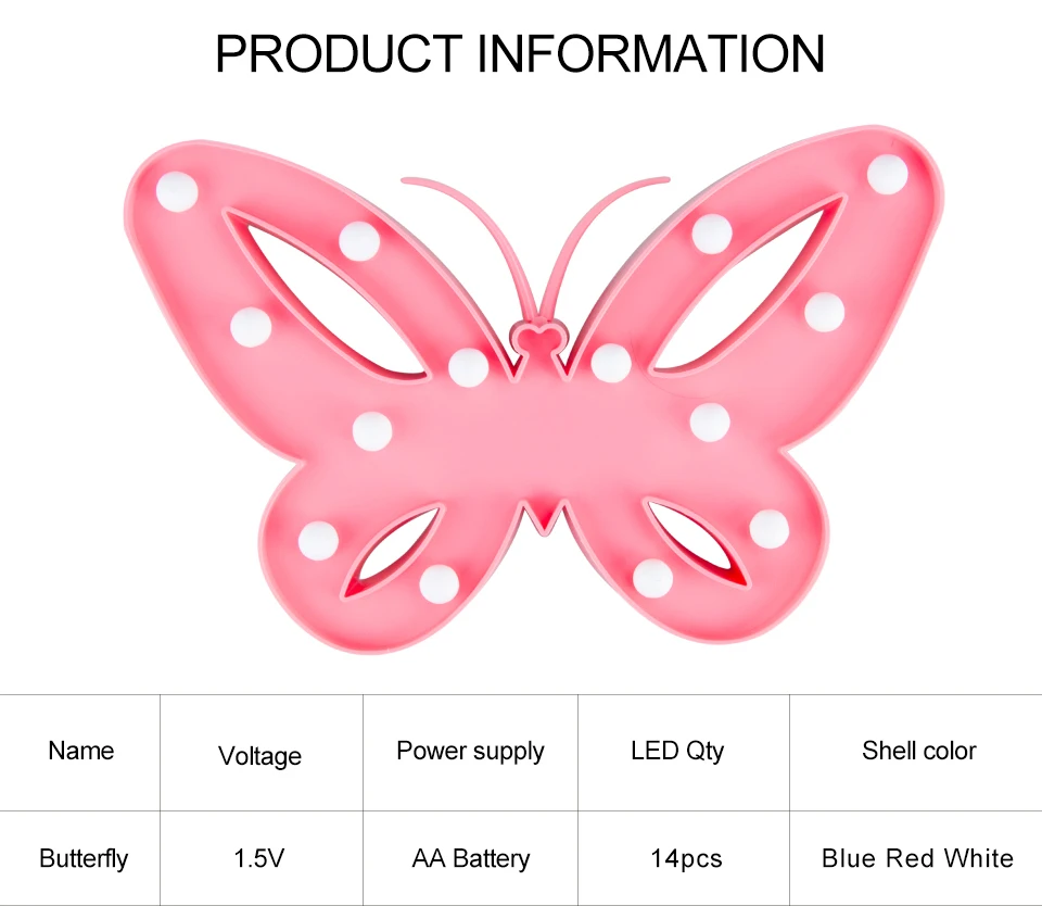 led animal butterfly lamp (5)
