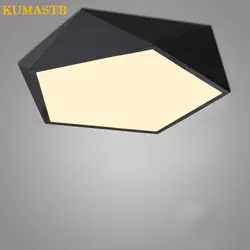 Led плафон Гостиная Спальня столовая потолочный светодиодные лампы исследование металл, акрил Тенты свет офис геометрический потолочный