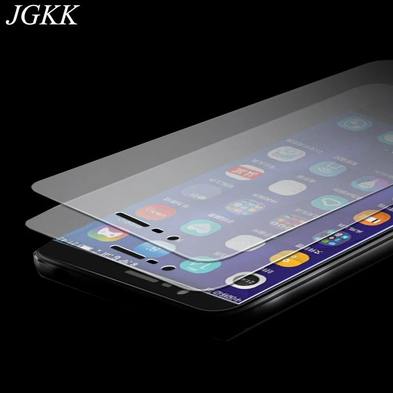 

JGKK Tempered Glass For Huawei Honor 10 9 9i 8 Lite Play Frosted Anti Fingerprints Screen Protector For Honor Note 10 V9 Play