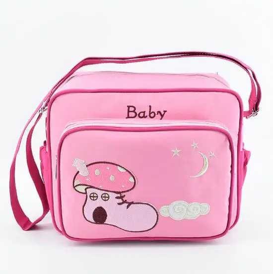 Maternity Bag snails style Diaper Nappy Bags Nursing handbag For Mummy travel Large Capacity baby boy diaper bags - Цвет: T6318-Pink