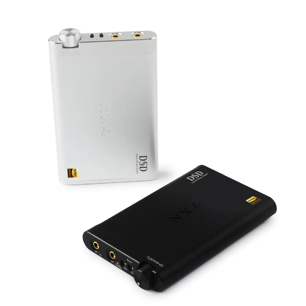 NEW Topping NX4 DSD XMOS XU208 Chip DAC ES9038Q2M Chip Portable USB DAC DSD Decoder Amplifier Headphone AMP Amplifier Rated 4 9