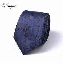 Для мужчин галстуки галстук vestidos бизнес Свадебный Мужской платье legame подарок gravata Англия цветочный жаккардовые тканые 6 см