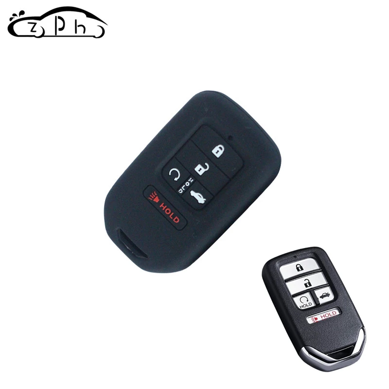 Силиконовый чехол для Honda Civic Accord Cr v Pilot Crv 2015 2016 2017 2018 2019|Футляр автомобильного