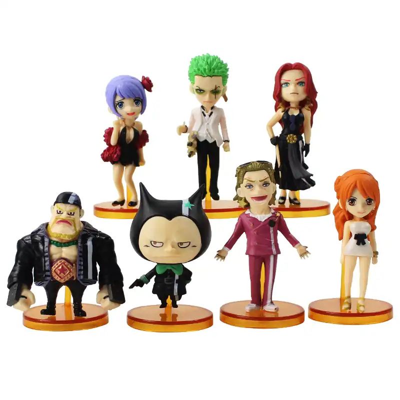 7ピース セットアニメワンピースフィルムゴールドvol 4サボコアラleisz最大ナミサンジチョッパーbaccara Pvcフィギュアのおもちゃ Null Aliexpress