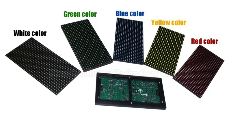 Outdoor single color P10 led module