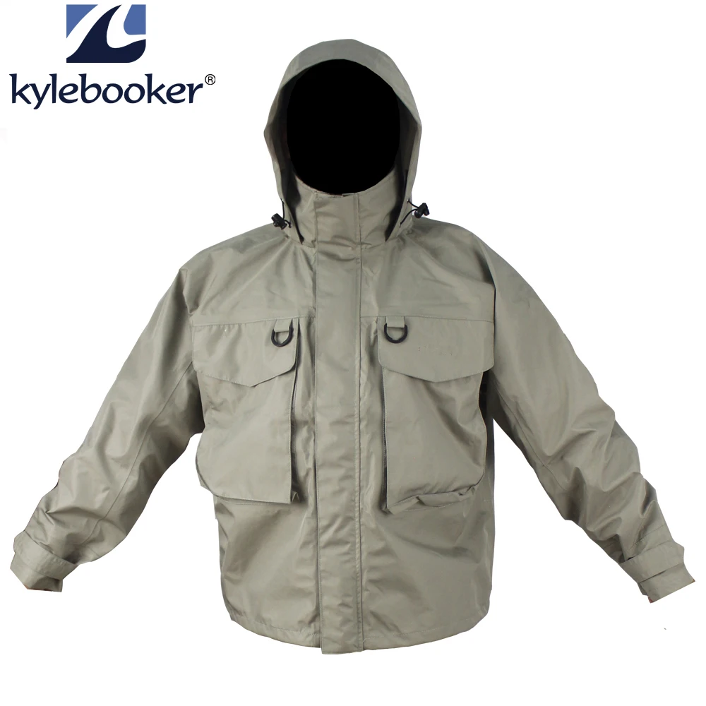 

Kylebooker Breathable Fly Fishing Wading Jacket Waterproof Fishing Wader Jacket Clothes