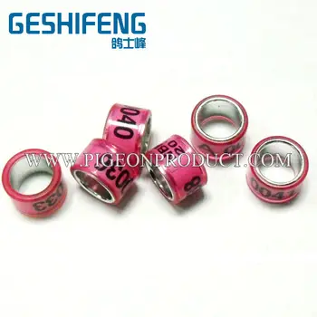 

free shipping 400pc 7mm inside diameter with height 7mm nes style pigeon ring bands for 2014