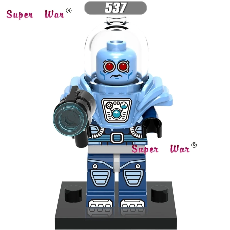 

one piece star wars superhero marvel Mr. Freeze dolls building blocks action model bricks Baby toys for children