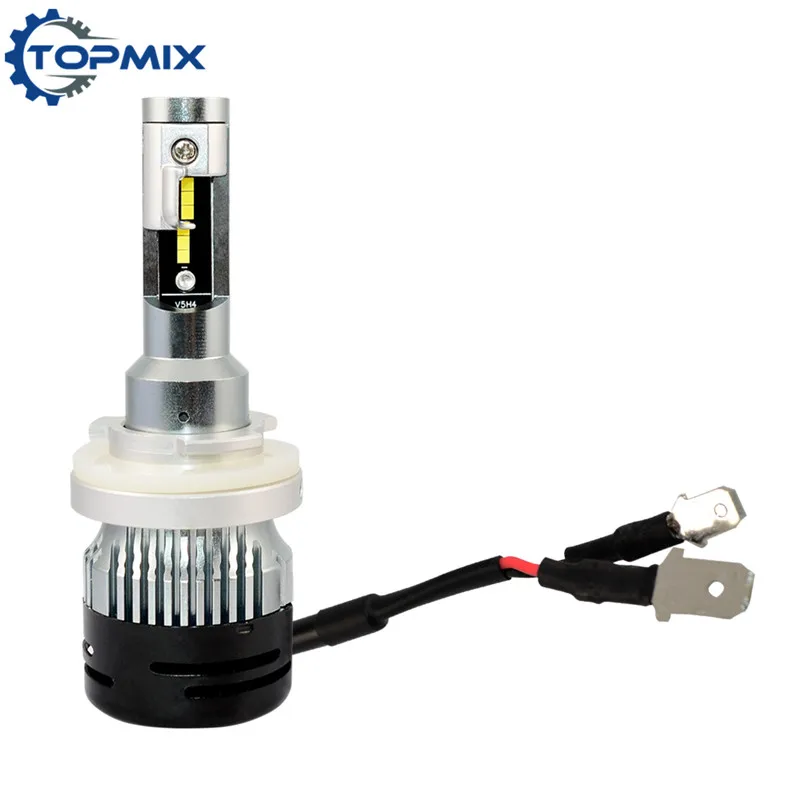 Новый мини размер H15 H4/HB2/9003 H13/9008 комплект автомобильных светодиодных фар 72W 6000LM