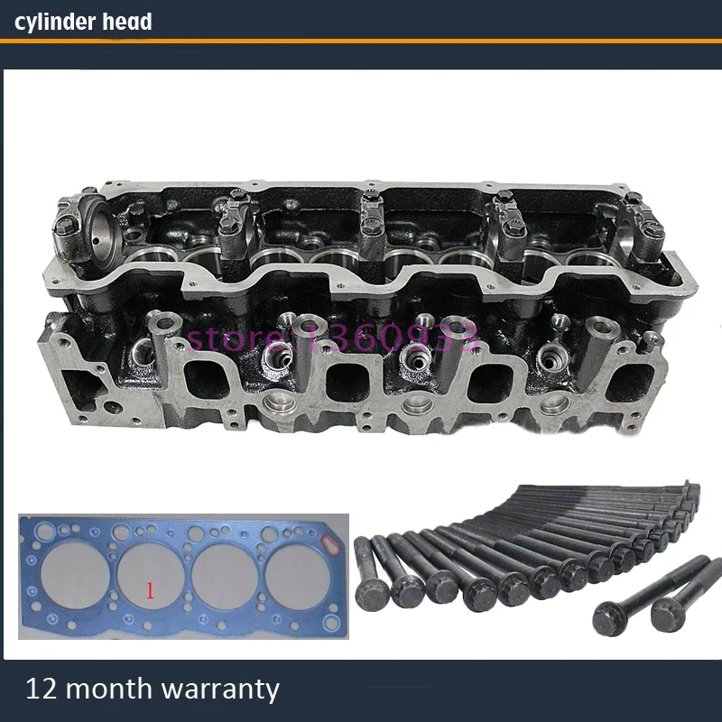 3L головка цилиндра двигателя для Тойота Hilux 4runner Toyota HiAce Land Cruiser Dyna 150 ToyoAce 2,8 D 8 V с полная прокладка болт 11101-54130
