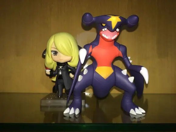 

Huong Anime Figure 10 CM Cute Nendoroid P GO Shirona Garchomp #507 PVC Action Figure Toy Doll Model Collectibles Brinquedos