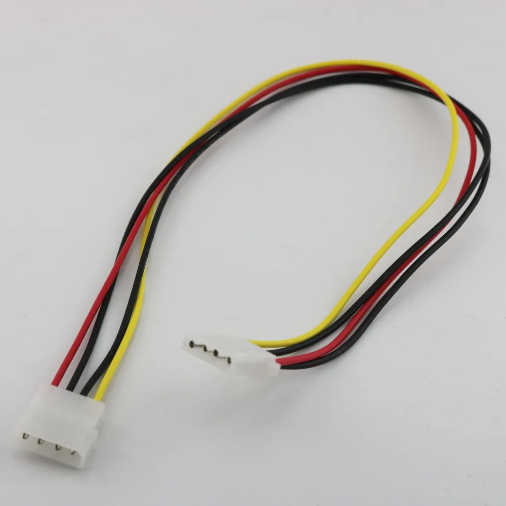 1 шт. 50 см/1.5ft IDE 4 PIN Molex Мужской питание к LP4 Женский Джек адаптер удлинитель соединительный кабель