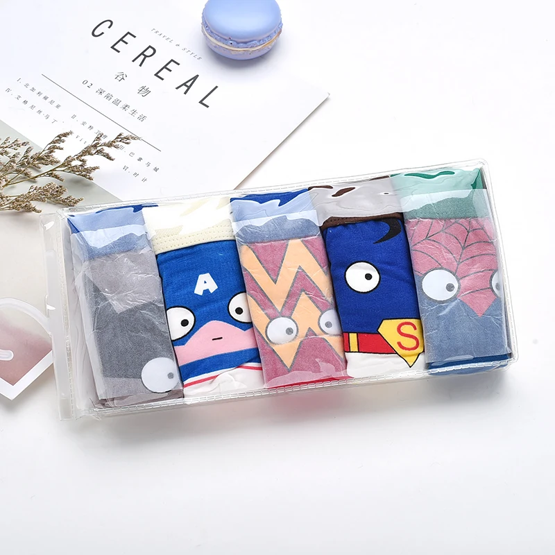 

5pcs/lot Kids Boys Cartoon Underwear Children's Shorts Panties for Baby Boy Boxers Panty Teenager Underpants 2-12T BU017