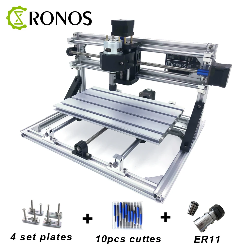 CNC3018 ER11 DIY Mini CNC Engraving Machine Pcb Milling Machine Wood Router Laser Engraving GRBL Control