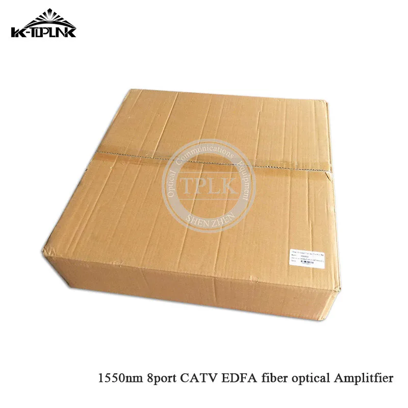 CATV EDFA Волоконно-оптический усилитель 1310/1490/1550 WDM 1550nm 1U/80 W 8port* 18dbm sc/apc, sc/upc оптический адаптер высокой мощности волоконно-оптический усилитель