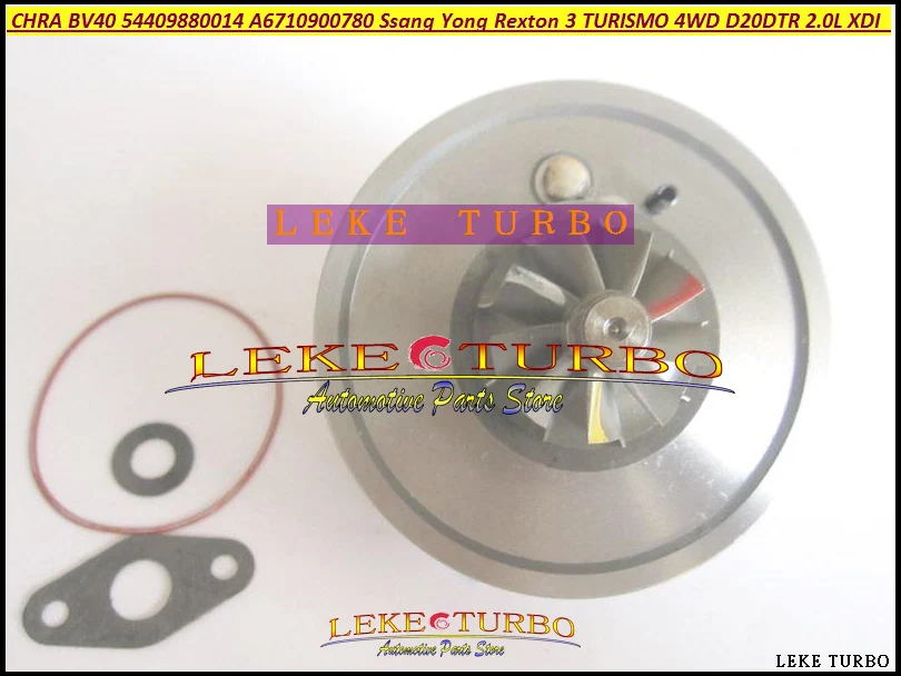Turbo Cartridge CHRA BV40 54409880014 54409700014 A6710900780 A671090078080 For Ssang Yong Rexton 3 TURISMO 4WD D20DTR 2.0L XDI (6)