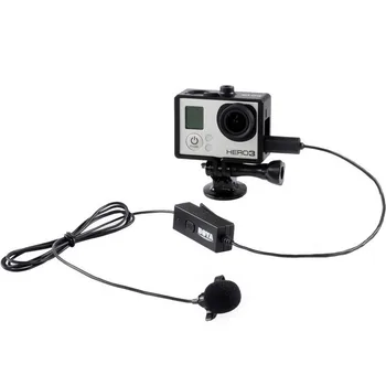 

BOYA BY-GM10 Omni Directional Condenser Lavalier Microphone for GoPro Hero 4 2 3 3+ Cameras