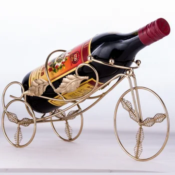 

XXXG Home Furnishing European modern minimalist living ornaments crafts wine wine frame TV cabinet Decor